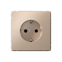 Розетка ArtGallery 16А с заземл. защ. шторки механизм песочн. | код GAL001245 | Systeme Electric