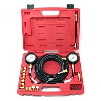 Манометр для измерения давления масла 2 манометра 7 и 35 бар комплект адаптеров | код 120-20023C | Мастак