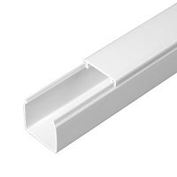 Кабель-канал белый 2-й замок в п/э 25х25 мм (32 м/уп) Промрукав | код PR03.0051 | ПРОМРУКАВ