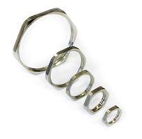 Гайка латунная плоская ГП М 25х1,5 ГОФРОМАТИК (ЗЭТАРУС) | код zeta30707 | ГОФРОМАТИК