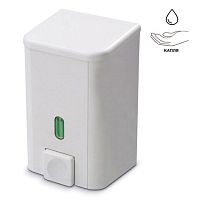 Диспенсер для жидкого мыла и КОЖНЫХ АНТИСЕПТИКОВ PRIMA NOVA, НАЛИВНОЙ, белый, 0,5 л, SD01 | код 601177 | PRIMA NOVA