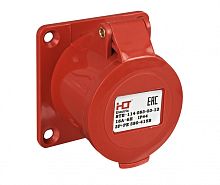 Розетка 424 скрытая 3Р+РЕ 32А 380В IP44 HLT | код 083-03-34 | HLT