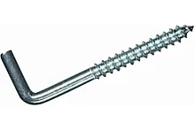 Шуруп с крюком 6х60 цинк | код 348090 | Руфкомплект