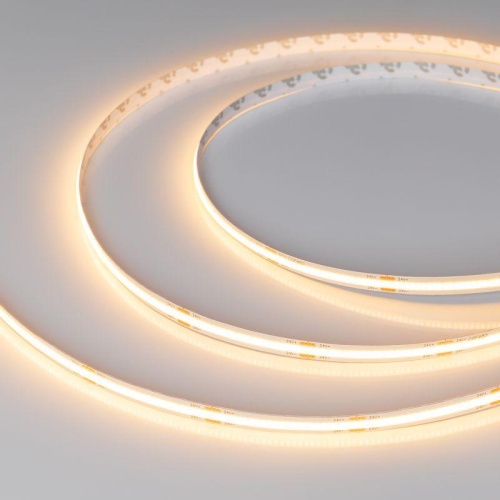 Лента COB-X480-8mm 24V Warm2700 (10 W/m, IP20, 20m PRO REEL) (Arlight, -) | код 48026 | Arlight