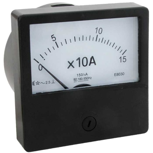 Амперметр RUICHI Э8030 150/5А (аналог), класс точности 2,5 | код 78052 | Ruichi Амперметр RUICHI Э8030 150/5А (аналог), класс точности 2,5 | код 78052 | Ruichi