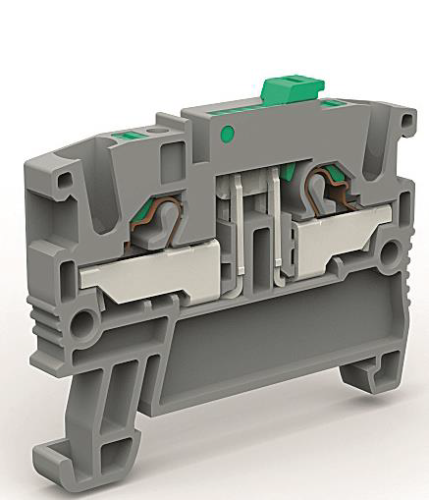Клемма с размыкателем на 2,5 кв.мм | код ZEFS200GR | DKC