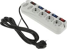 Сетевой фильтр Most ARG 3м (6 розеток) белый (пакет ПЭ) | код 359285 | MOST