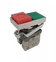 Выключатель Briswik КМЕ 9203м -С зел-красн IP65Н УХЛ2 10А 0но+3нз | код aD-FC-3Ai-0634 | Briswik