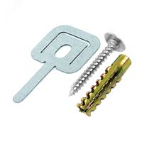 Комплект для крепления ОКЛ с использованием самореза, дюбеля и хомута FR ПР-25 (100 шт) | код PR08.5200 | Промрукав