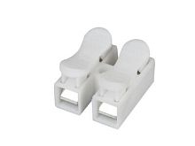 Двухполюсный клеммник ДК-822 6.8A?0.5-2.5мм2)?100шт./уп.) HLT | код 081-32-001| HLT