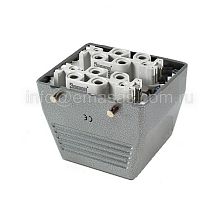 EBM812PU30 Розетка, верхнийй ввод, 12 полюсов, 2*(4*80А+2*16A) | код EBM812PU30 | EMAS