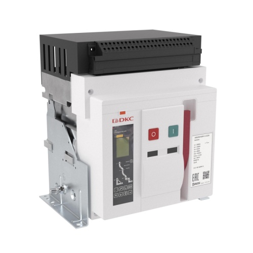 Воздушный автоматический выключатель YON AGS10S 3Р 1000 А 80 кА, расцепитель 3H, фиксированный, горизонтальное подключение | код AGS10S-N3FH-6-000K | DKC