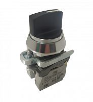 Переключатель Briswik ПЕ 082/1м -С черный 4но+0нз Ручка с фикс 3-поз IP66 УХЛ2 10А | код aT-VG-6Ai-0141 | Briswik