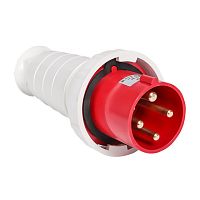 Вилка 034 3Р+РЕ 63А 380В IP54 HLT | код 083-03-08 | HLT