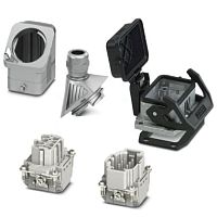 Комплект вставных соединителей HC-EVO-B06PT-BWSC-HL-M20ELC-AL | код 1411487 | PHOENIX CONTACT