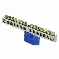 Шина 0 63.14 (1-н изолятор стойка) никель | код. sn1-63-14-1 | EKF