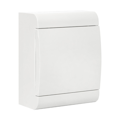 Щит распределительный ЩРН-П-6 (пром, упаковка) белая дверца IP41 Basic | код pb-n-6w-bas | EKF