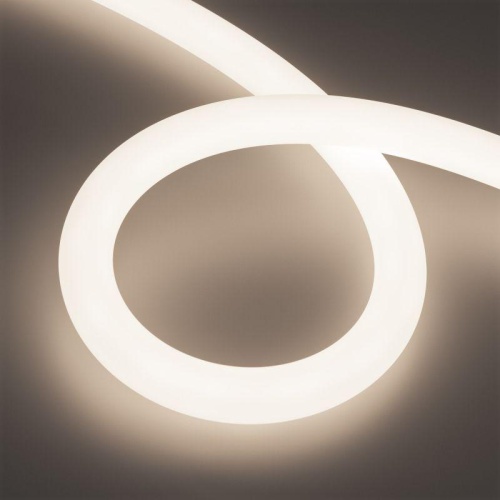 Лента светодиодная герметичная MOONLIGHT-TOP-A336-D30mm 24V Day4000 (14.4 W/m, IP65, 5m, wire x1) (ARL, Вывод прямой, 3 года) | код 50486 | Arlight