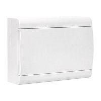 Щит распределительный ЩРН-П-12 (пром, упаковка) белая дверца IP41 Basic | код pb-n-12w-bas | EKF