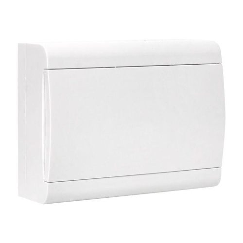 Щит распределительный ЩРН-П-12 (пром, упаковка) белая дверца IP41 Basic | код pb-n-12w-bas | EKF Щит распределительный ЩРН-П-12 (пром, упаковка) белая дверца IP41 Basic | код pb-n-12w-bas | EKF