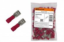 Разъем РпИм 1,25-5-0,8 плоский (мама) (100шт) TDM | код SQ0504-0002 | TDM