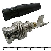 Разъём высокочастотный RUICHI BNC-CUP, на кабель RG-58 | код 79958 | Ruichi