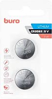 Батарея Buro Lithium CR2032 (2шт) блистер | код 1776232 | BURO