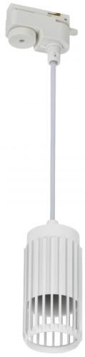 Светильник 4213 декор. трековый подвесной GU10 белый IEK | код LT-UPB0-4213-GU10-1-K01 | IEK