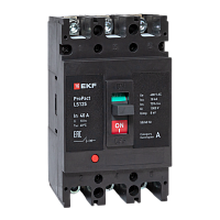Автоматический выключатель LS125 18кА 3P 40А ProPact EKF | код mccb-125-18-3-40-ls | EKF