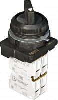 Переключатель управления ПЕ-012 исп.1, 4з, 10А, 660В, рукоятка на 2 положения -45° +45°, IP40, переключатель управления (ЭТ) | код ET000279 | Электротехник