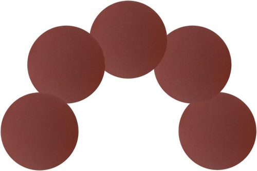 Круги шлифовальные сплошные (липучка), алюминий-оксидные, 125 мм, 5 шт Р 320 | код 39780 | FIT фото 5