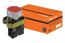 Кнопка SB2-BA41 с возвратом, 1НО, d22 мм, красная, IP40 TDM | код SQ0704-0058 | TDM