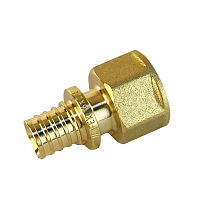 Соединитель надвижной с переходом на вн.р. 20(2.8)х3/4дюйм(240/10) К | код VF.402.AF.020034 | VALFEX