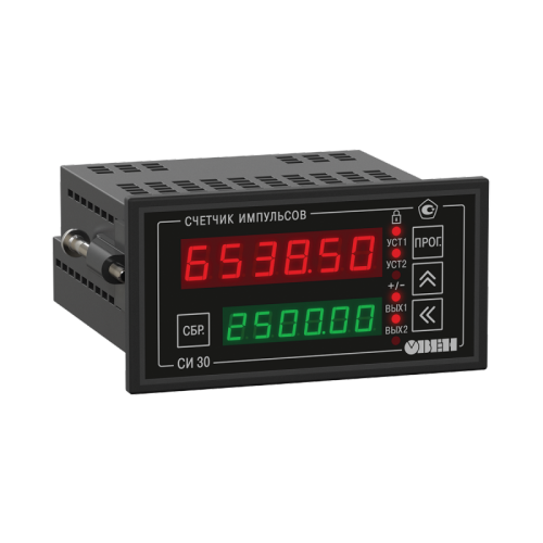 Счетчик импульсов СИ30-220.Щ2.Р | код 30287 | ОВЕН Счетчик импульсов СИ30-220.Щ2.Р | код 30287 | ОВЕН