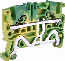 Клемма пружинная заземляющая ESH-EFCE.2 (2,5 мм2, желто-зел., push-in) | код 003903273 | ETI