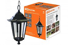 Светильник 6100-05 садово-парковый шестигранник, 100Вт, подвес, черный TDM | код SQ0330-0010 | TDM