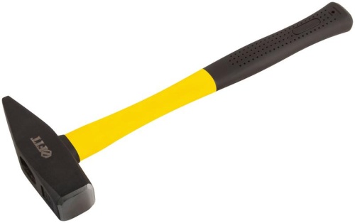 Молоток кованый, фиберглассовая ручка 1000 гр | код 44288 | FIT фото 2