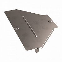 Крышка переходника симметричного Стандарт INOX (AISI 409) 400х150 Промрукав | код PR16.6107 | ПРОМРУКАВ