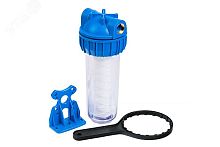 Корпус магистрального фильтра 10' CFC-10K 1/2' с картриджем SC-10W (5мкм) | код 53802 | Unipump