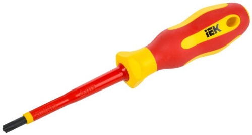 Отвертка диэлектрическая PH/SL2х100 Т2 ARMA2L 5 | код A2L5-SC30-T2-HS-20-100 | IEK