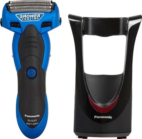 Бритва сетчатая Panasonic ES-SL41-A520 реж.эл.:3 питан.:аккум. синий/черный | код 679850 | PANASONIC