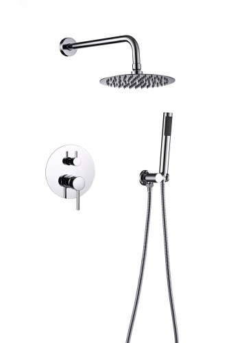 Душевая система с тропическим душем ПСМ-ST-02 встраиваемая тип См–ДшОРЗШтШл | код PSM-ST-02 | PROFSAN