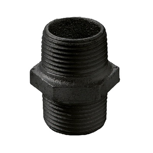 Ниппель чугунный Ду15 штуцер-штуцер | код 215100010 | ГОСТ