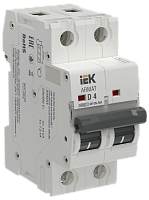 ARMAT Авт. выкл. без тепл. расц. M10N-MA 2P D 4А IEK | код AR-M10N-MA-2-D004 | IEK
