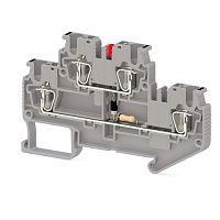 311 439, Пружинная клемма серии SRD 2,5-2FLD-110VDC (Серый) | код 0.0.0.3.11439 | KLEMSAN