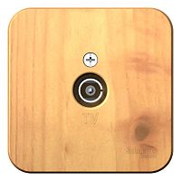 Розетка TV BLANCA, оконечная, ясень | код. BLNTA000015 | Schneider Electric