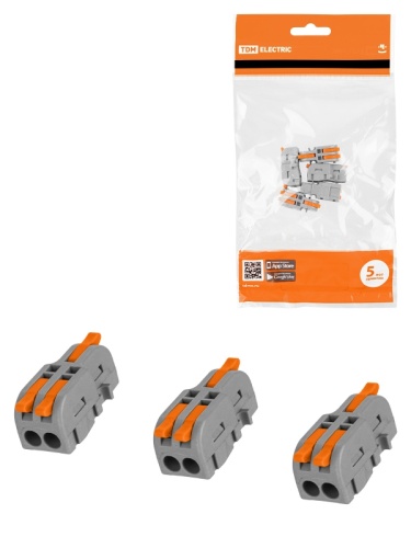 Клемма разветвительная СКР-412 (4 мм2) (5 шт/упак) TDM | код SQ0527-0311 | TDM