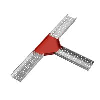 Отвод для лотка Т-образ. 150х50 сталь 0.8мм "ПЛЮС" TDplus50-150 КМ PL0559