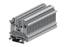 303904 Клемма UK 1-1 проходная винтовая высокая, сеч.2.5мм2, оранж., шт | код 303904 | SUPU