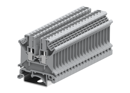 303904 Клемма UK 1-1 проходная винтовая высокая, сеч.2.5мм2, оранж., шт | код 303904 | SUPU